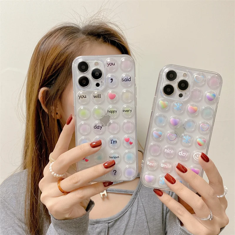 Reliver Stress Game Keyboard Bubble Phone Case For iphone 13 12 11 Pro XS Max XR 7 8 Plus X Soft Lucency Colorful Back Cover
Reliver Stress Game Keyboard Bubble Phone Case For iphone 13 12 11 Pro XS Max XR 7 8 Plus X Soft Lucency Colorful Back Cover