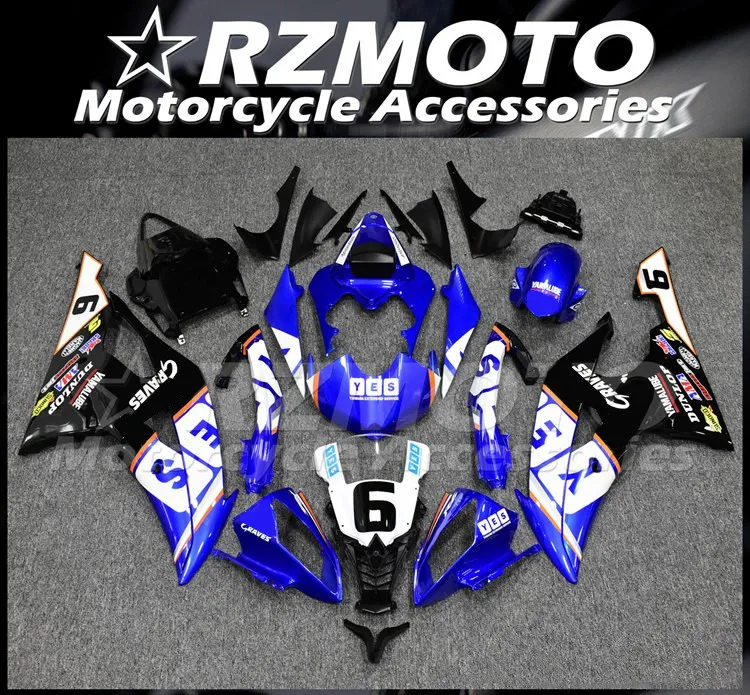 Литья под давлением Новый ABS весь обтекатели комплект подходит для YAMAHA YZF-R6 2008 2009 2010 2011 2012 2013 2014 2015 2016 пользовательские синий 6
Литья под давлением Новый ABS весь обтекатели комплект подходит для YAMAHA YZF-R6 2008 2009 2010 2011 2012 2013 2014 2015 2016 пользовательские синий 6