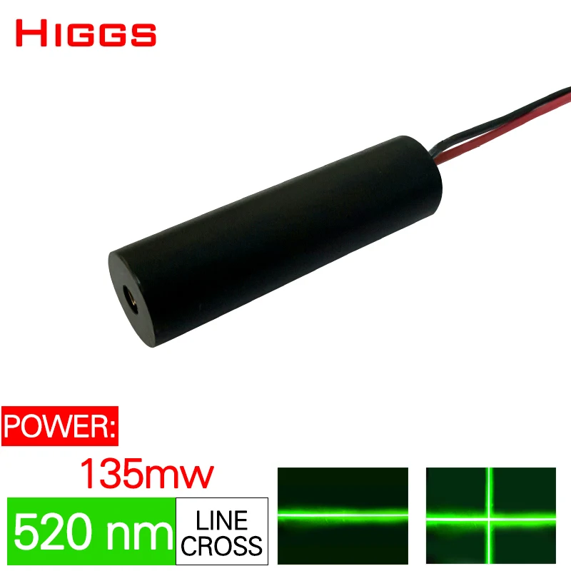 High quality 520nm 135mw green line or cross laser module laser head Wire cutting lamp industrial grade optical signal source
High quality 520nm 135mw green line or cross laser module laser head Wire cutting lamp industrial grade optical signal source