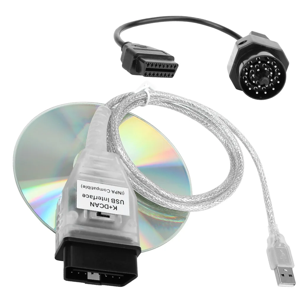 OBD2 Diagnostic Tool for BMW 1998 to 2013 for BMW Scanner E60 E70 E80 X1 X5 with Switch FTDI FT232RL Support K Line INPA K+CAN
OBD2 Diagnostic Tool for BMW 1998 to 2013 for BMW Scanner E60 E70 E80 X1 X5 with Switch FTDI FT232RL Support K Line INPA K+CAN