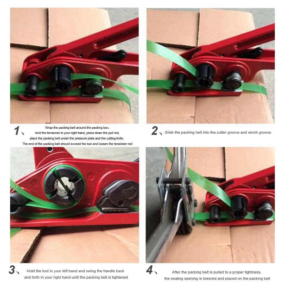 Pack For PP Hand Banding Multifunction Baler Practical Strapping Machine Tool Durable Aluminium Belt Tensioner Manual
Pack For PP Hand Banding Multifunction Baler Practical Strapping Machine Tool Durable Aluminium Belt Tensioner Manual