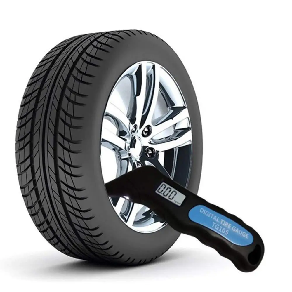 TG105 Digital Car Tire Tyre Air Pressure Gauge Meter LCD Display Manometer Barometers Tester for Car Truck Motorcycle Bike B2 
TG105 Digital Car Tire Tyre Air Pressure Gauge Meter LCD Display Manometer Barometers Tester for Car Truck Motorcycle Bike B2