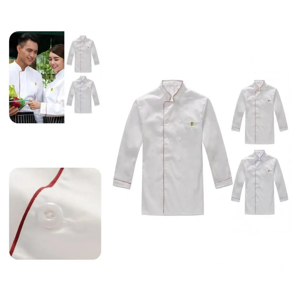 Рубашка шеф-повара, практичная износостойкая рубашка шеф-повара на пуговицах
Рубашка шеф-повара, практичная износостойкая рубашка шеф-повара на пуговицах
