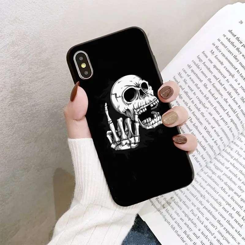 Skeleton Phone Case For iPhone 8 7 6 6S Plus 5 5S SE 2020 12pro max XR X XS MAX 11 case
Skeleton Phone Case For iPhone 8 7 6 6S Plus 5 5S SE 2020 12pro max XR X XS MAX 11 case
