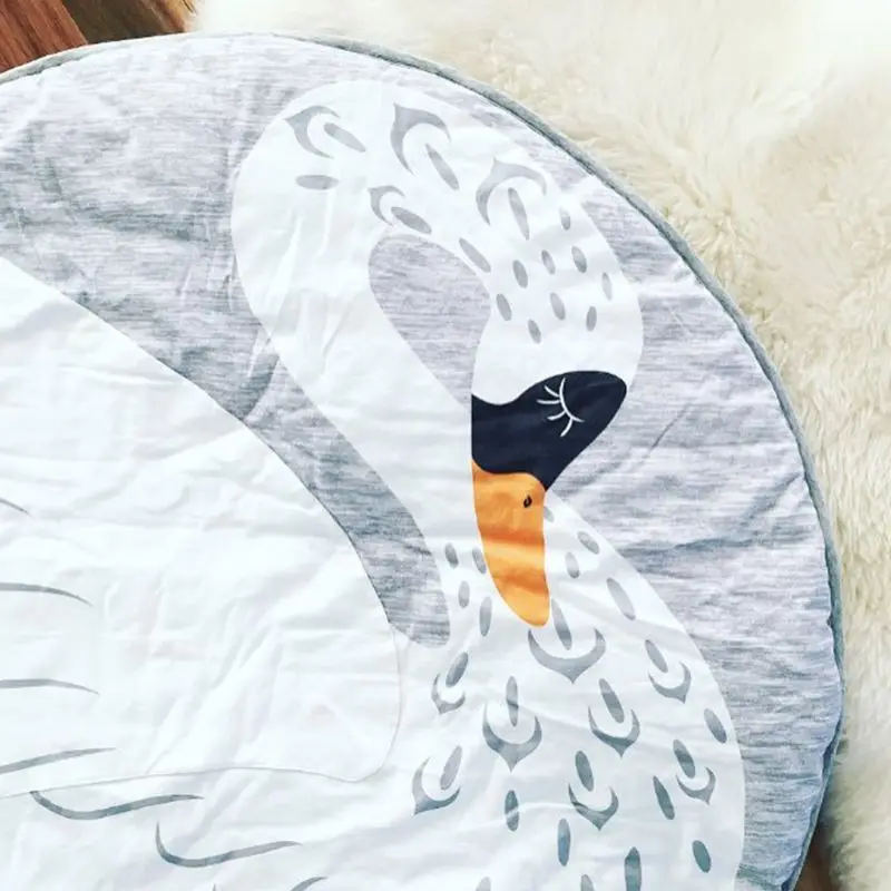 Baby Toddlers Play Floor Mat Cartoon Swan Kids Crawling Blanket Children Room Stroller Decor Props
Baby Toddlers Play Floor Mat Cartoon Swan Kids Crawling Blanket Children Room Stroller Decor Props