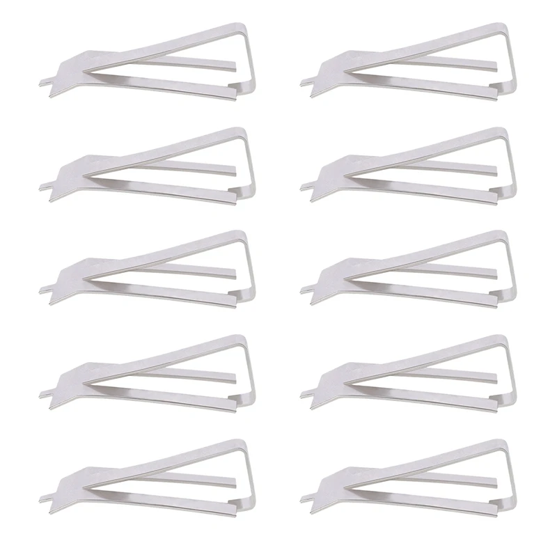 3D Printer Accessories Hot Bed Printing Platform Lattice Glass Fixing Clip Stainless Steel Glass Polishing Clip (10Pcs)
3D Printer Accessories Hot Bed Printing Platform Lattice Glass Fixing Clip Stainless Steel Glass Polishing Clip (10Pcs)