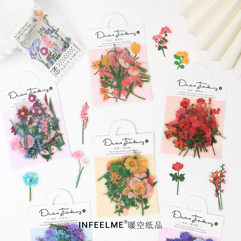 40pcs Cute Sticky for Diary Deco Kawaii Stationery Supplies Plant Flower Stickers Journal Scrapbooking Label Stickers
40pcs Cute Sticky for Diary Deco Kawaii Stationery Supplies Plant Flower Stickers Journal Scrapbooking Label Stickers
