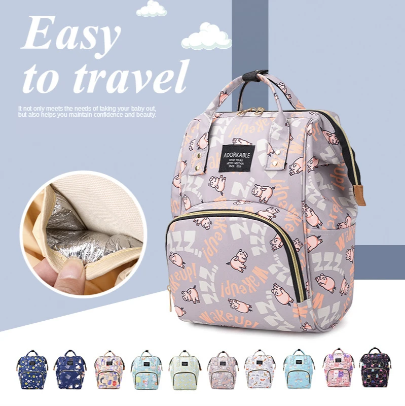 Mummy Baby Diaper Bags Backpack Waterproof Nurse Changing Nappy Maternity Bag for Mother Mom Baby Stroller Organizer Printed
Mummy Baby Diaper Bags Backpack Waterproof Nurse Changing Nappy Maternity Bag for Mother Mom Baby Stroller Organizer Printed