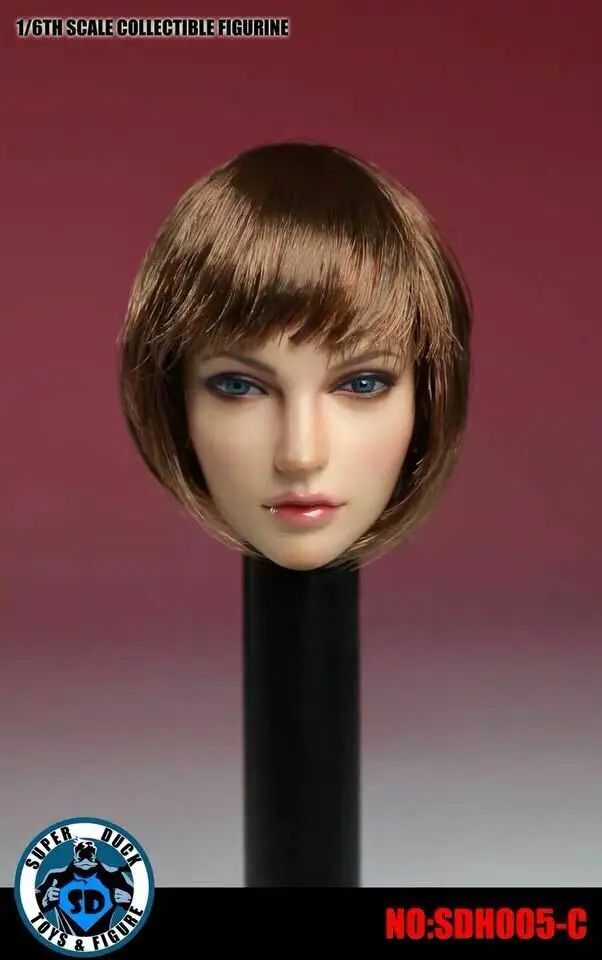 Custom 1/6 масштабная женская голова солдата, красивая супер утка для девочек, скульптурная фигура
Custom 1/6 масштабная женская голова солдата, красивая супер утка для девочек, скульптурная фигура