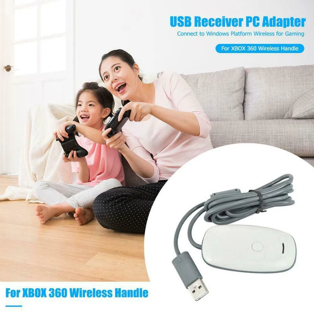 New Arrival 1pc USB Wireless Gaming Receiver Adapter For XBOX 360 PC Controller Windows Accessories |