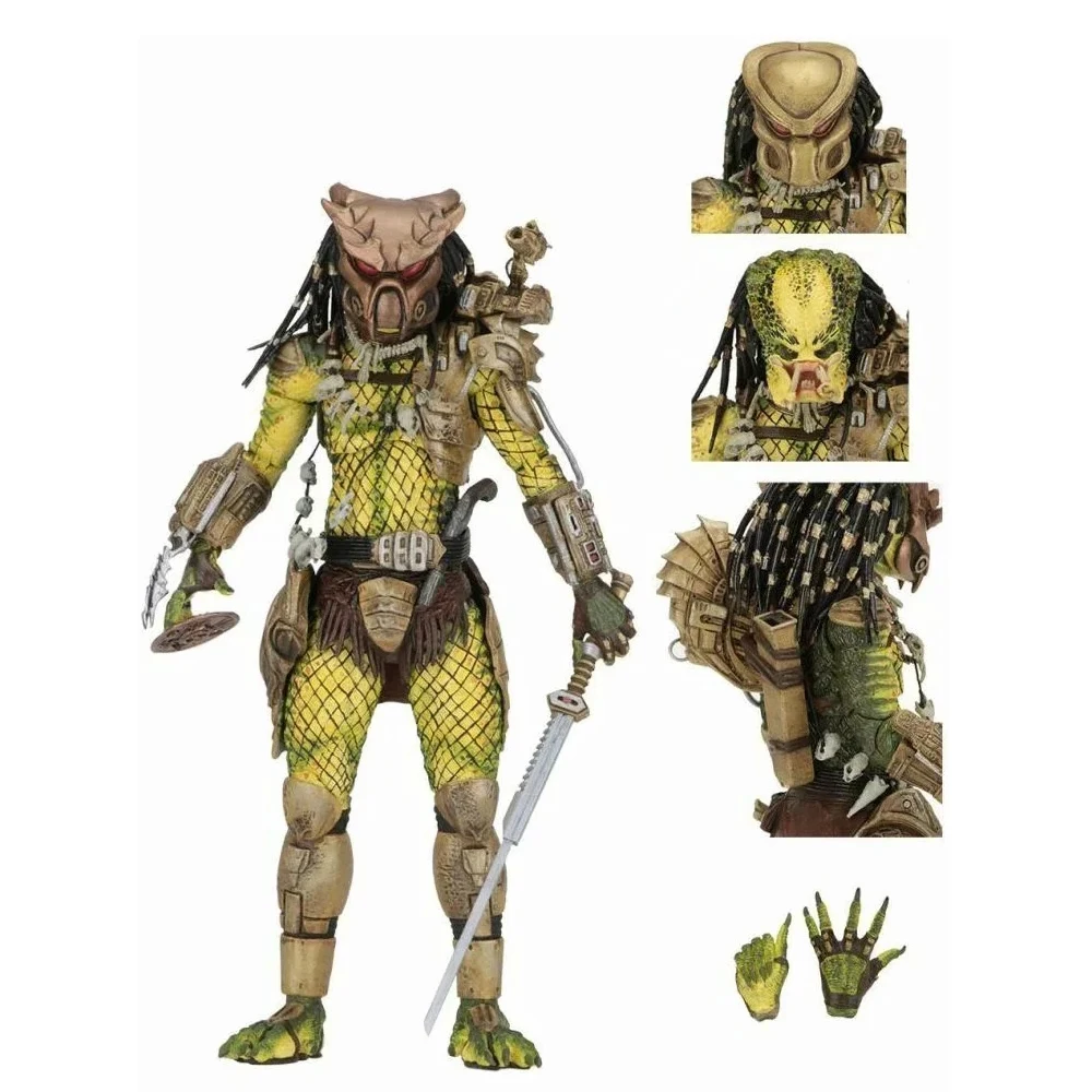 20cm NECA PREDATOR Golden Ultimate Jungle Hunter Jungle Demon Concrete Clan Leader PVC Action Figure Toy Collectible Model Doll
20cm NECA PREDATOR Golden Ultimate Jungle Hunter Jungle Demon Concrete Clan Leader PVC Action Figure Toy Collectible Model Doll