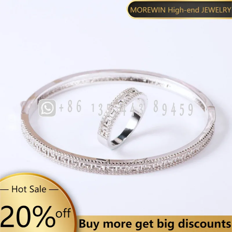 European And American New Jewelry S Micro inlaid Stone Bracelet Simple Three-Color Breathable Open Bracelet
European And American New Jewelry S Micro inlaid Stone Bracelet Simple Three-Color Breathable Open Bracelet
