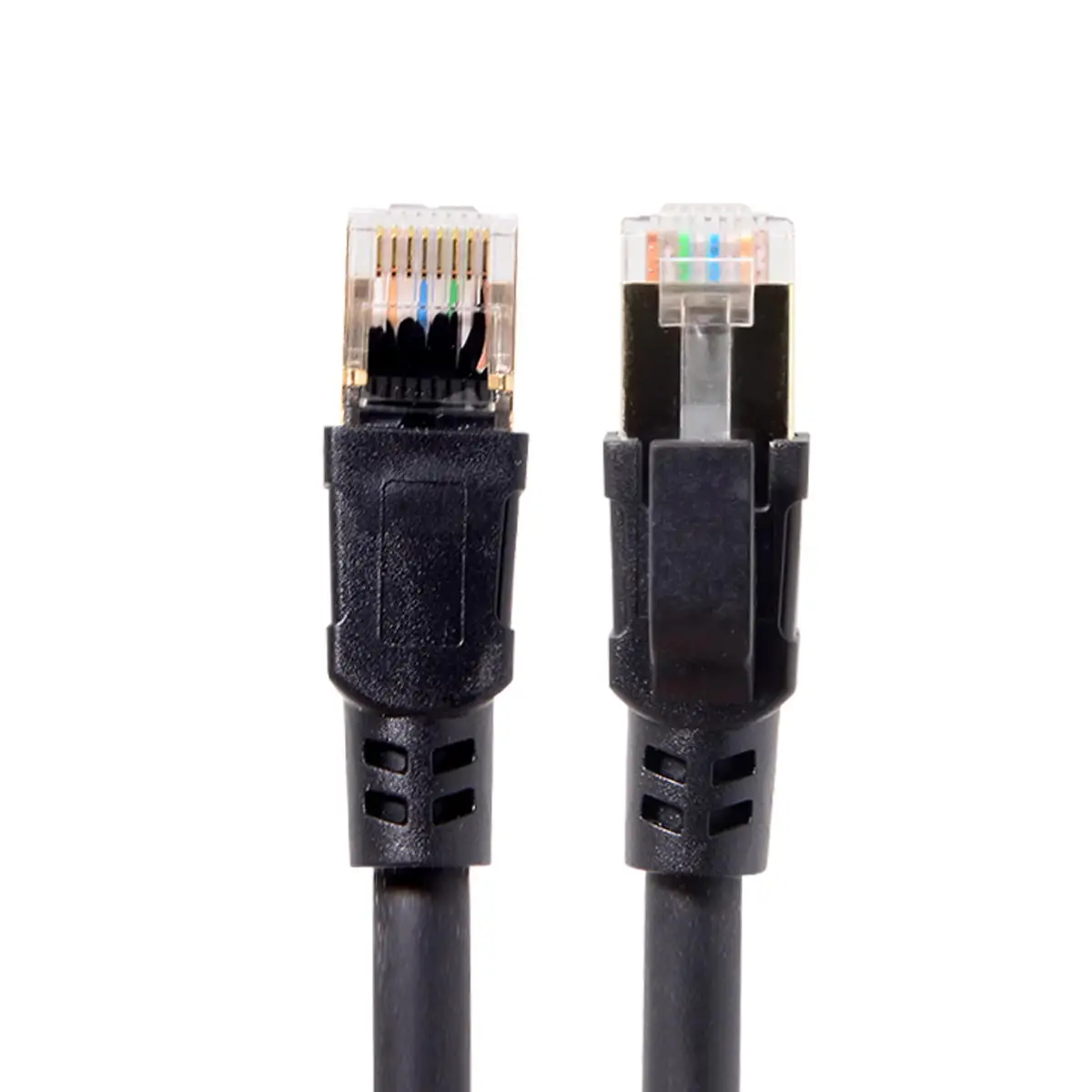 RJ45 8P8C Cat8 Ethernet Network Lan Male to Male Cable Patch Cord 25/40Gbps for Router Laptop
RJ45 8P8C Cat8 Ethernet Network Lan Male to Male Cable Patch Cord 25/40Gbps for Router Laptop