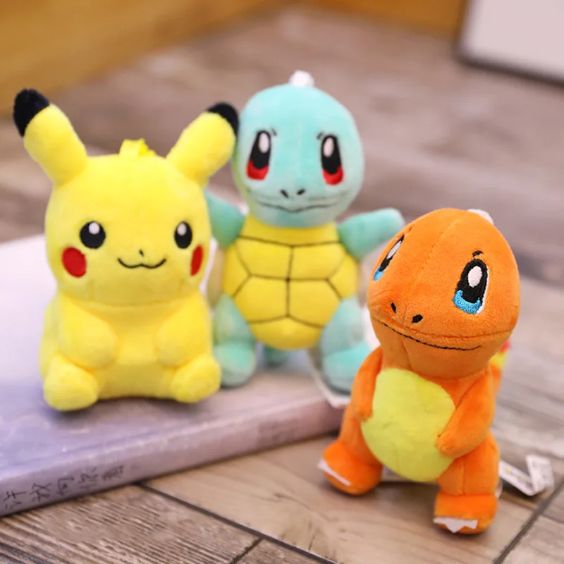 Kawaii Pikachu Squirtle Bulbasaur Charmander Snorlax Anime Plush Doll Pokemon Stuffed Toy Soft Keychain Pendant Gifts for Kid
Kawaii Pikachu Squirtle Bulbasaur Charmander Snorlax Anime Plush Doll Pokemon Stuffed Toy Soft Keychain Pendant Gifts for Kid