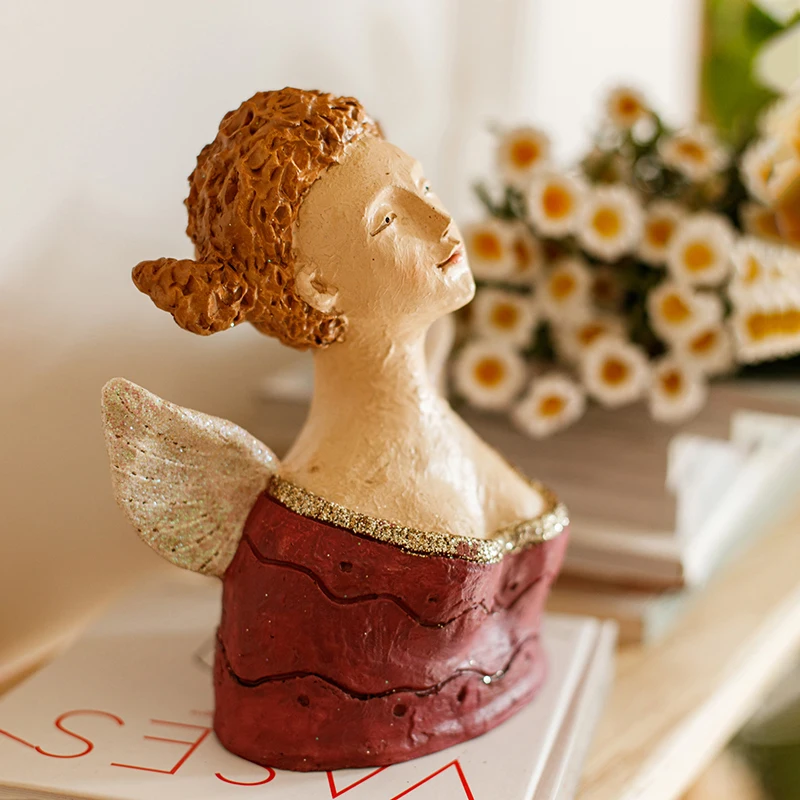 Nordic Resin Angel Character Sculpture Fairy Garden Miniatures Figurines Crafts Home Decoration Accessories Creative Gifts
Nordic Resin Angel Character Sculpture Fairy Garden Miniatures Figurines Crafts Home Decoration Accessories Creative Gifts