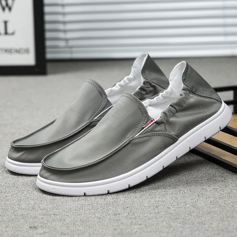 Men's Casual Cloth Shoes Canvas Kung Fu Shoes for Men Old Peking Slip on Loafers Korean Leisure Vintage Flat Boat Shoes
Men's Casual Cloth Shoes Canvas Kung Fu Shoes for Men Old Peking Slip on Loafers Korean Leisure Vintage Flat Boat Shoes
