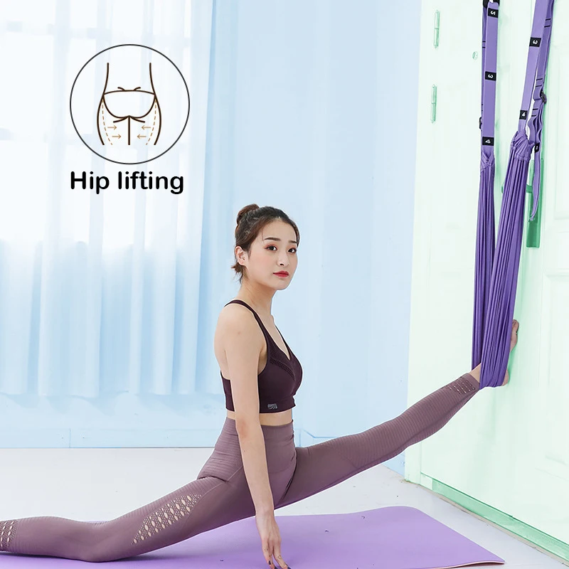 Aerial Yoga Stretch Band Hammock Door Mounted Stretch Swing Adjustable Training Device For Dancing Ballet Max Load 440 Lb. Qw
Aerial Yoga Stretch Band Hammock Door Mounted Stretch Swing Adjustable Training Device For Dancing Ballet Max Load 440 Lb. Qw