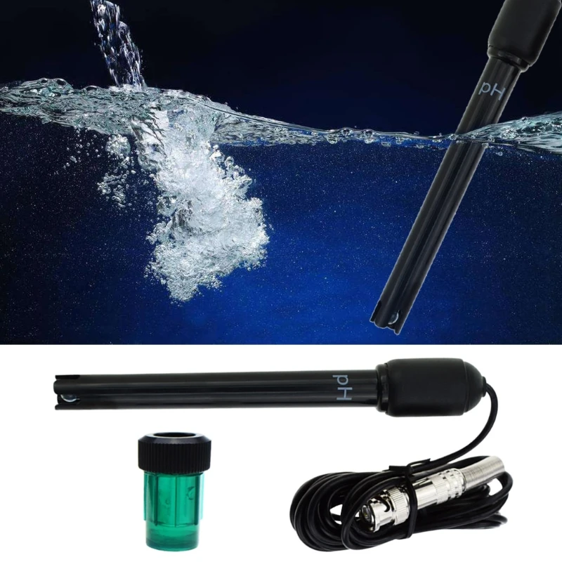 pH Electrode with 300cm Cable BNC Socket 0.01pH Accuracy 0.00~14.00pH Range
pH Electrode with 300cm Cable BNC Socket 0.01pH Accuracy 0.00~14.00pH Range