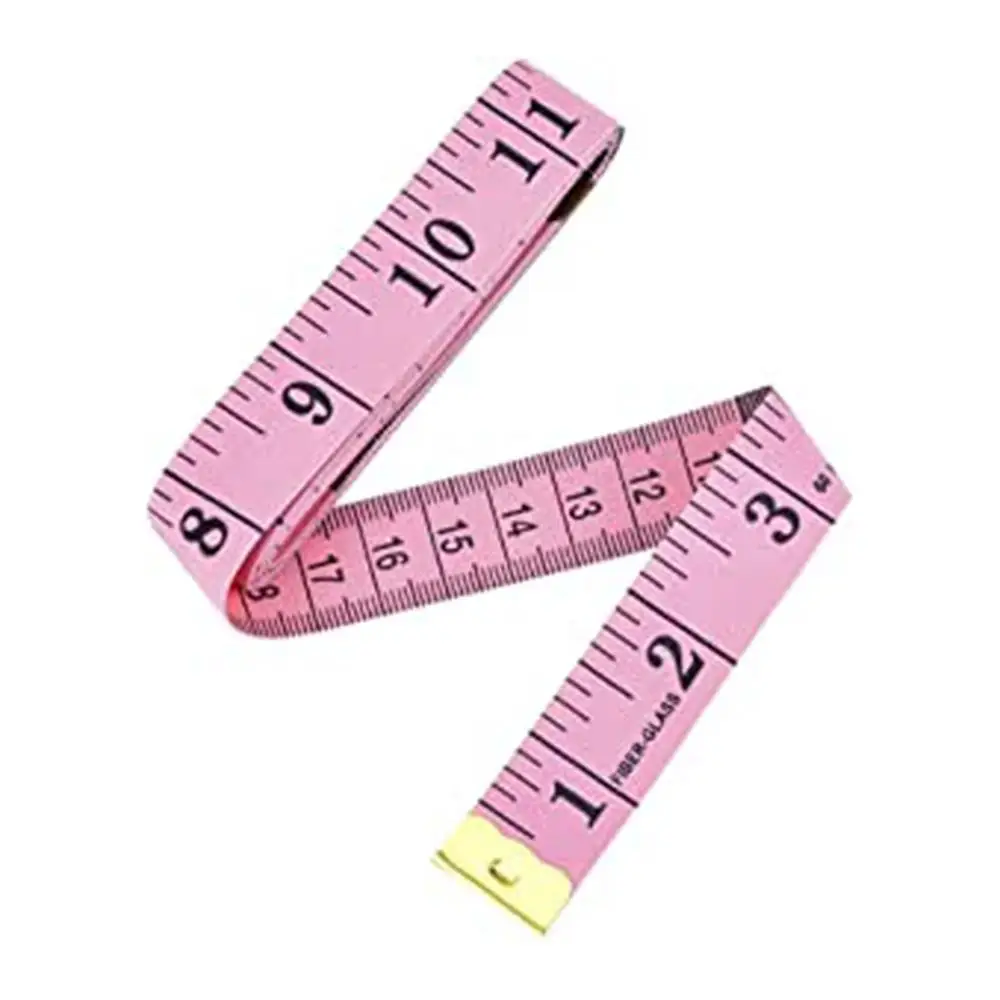 1Pcs Body Measuring Ruler Sewing Tailor Tape Measure Soft 150cm Sewing Ruler Meter Sewing Measuring Tape Pink
1Pcs Body Measuring Ruler Sewing Tailor Tape Measure Soft 150cm Sewing Ruler Meter Sewing Measuring Tape Pink