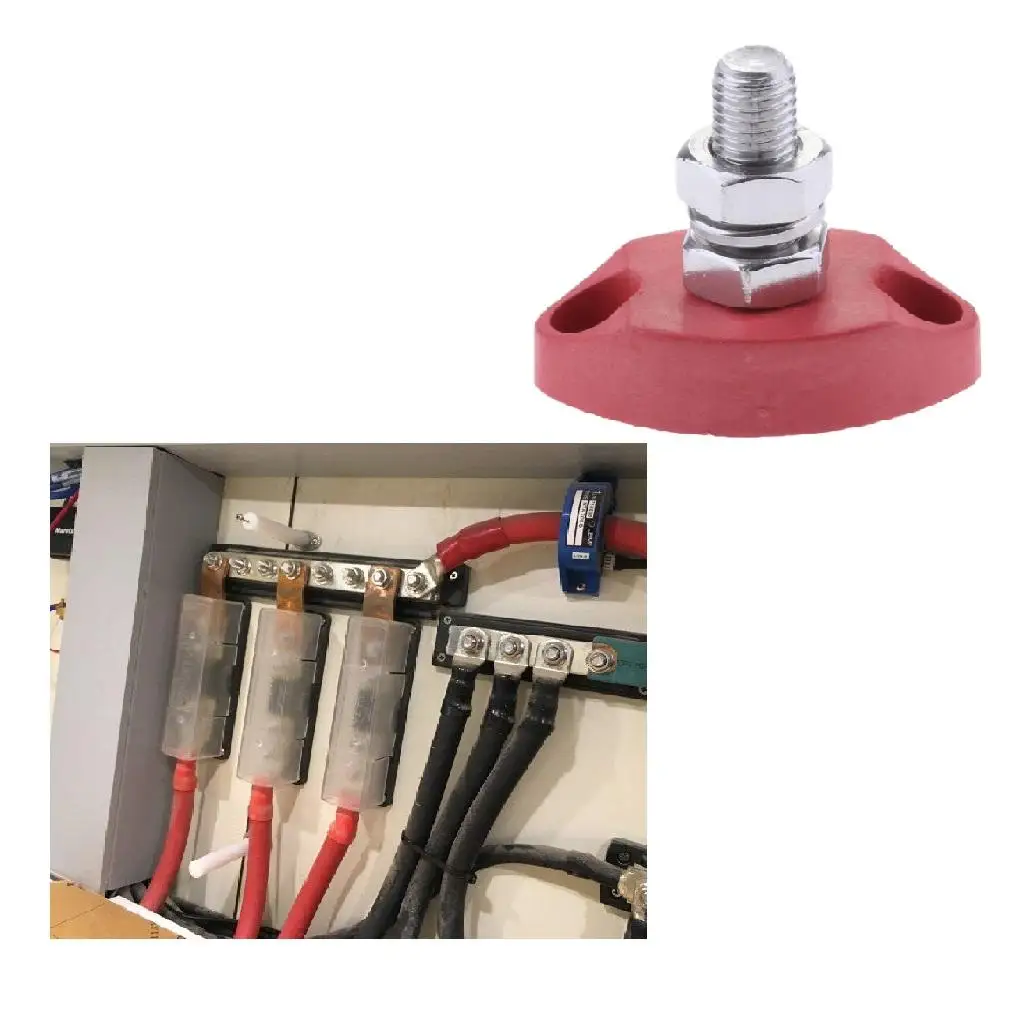 2x 6mm Junction Block Power Post Insulated Terminal Stud For Boat Marine Yahcts
2x 6mm Junction Block Power Post Insulated Terminal Stud For Boat Marine Yahcts