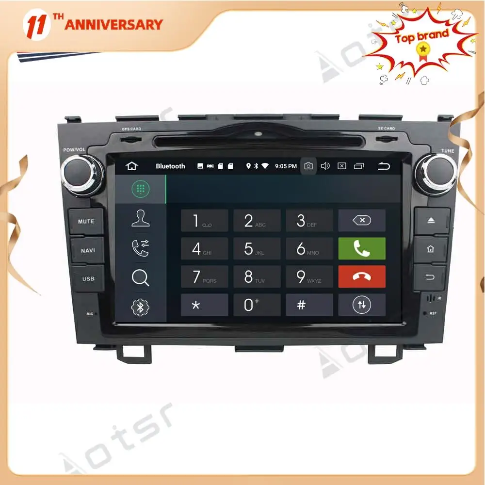 Автомобильный Радио плеер Android 10 4G + 64GB GPS навигация PX6 HD мультимедиа для Honda CRV CR-V 2006-2011 Стерео DVD плеер DSP Carplay
Автомобильный Радио плеер Android 10 4G + 64GB GPS навигация PX6 HD мультимедиа для Honda CRV CR-V 2006-2011 Стерео DVD плеер DSP Carplay