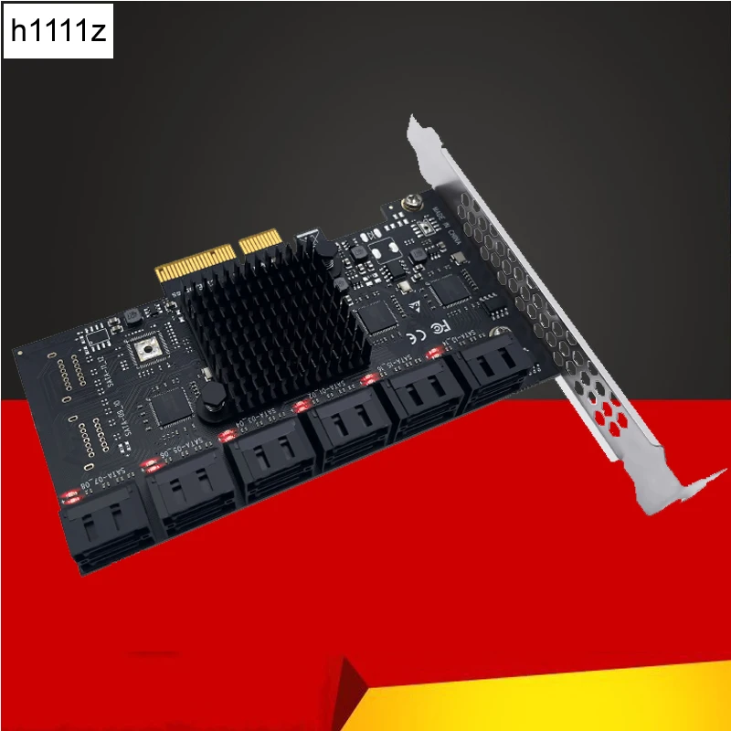 ЧИА Майнинг 12 портов SATA 3,0 PCIe карта SATA контроллер 6G внутренний адаптер преобразователь PCI Express X4 к SATA переходник расширения карты
ЧИА Майнинг 12 портов SATA 3,0 PCIe карта SATA контроллер 6G внутренний адаптер преобразователь PCI Express X4 к SATA переходник расширения карты
