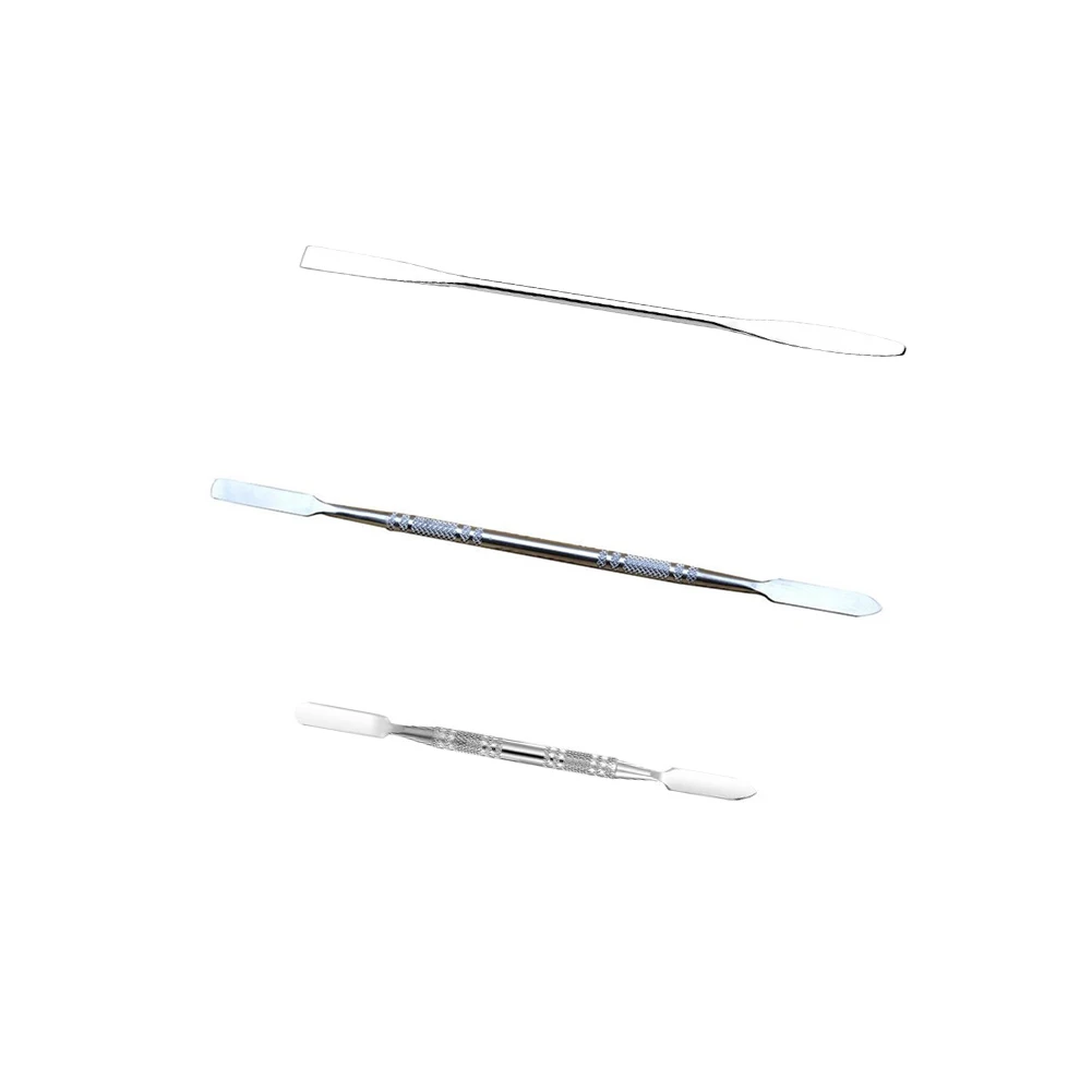 Stainless Steel Dual Heads Makeup Toner Spatula Cosmetic Make Up Accessories Cosmetic Makeup Palette Spatula 3Pcs/set 2 order
Stainless Steel Dual Heads Makeup Toner Spatula Cosmetic Make Up Accessories Cosmetic Makeup Palette Spatula 3Pcs/set 2 order