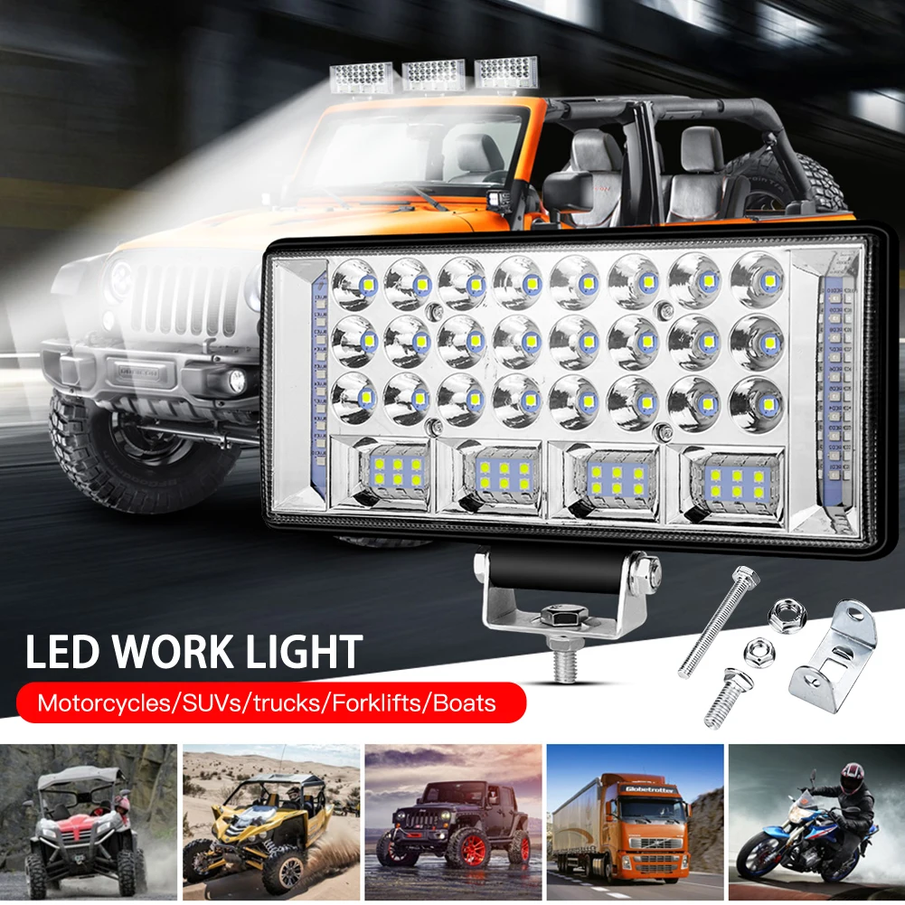 Новый 6 "204W 68LED рабочий светильник Точечный светильник автомобиль внедорожник ATV для езды по бездорожью Противотуманные огни Водонепроницае...
Новый 6 "204W 68LED рабочий светильник Точечный светильник автомобиль внедорожник ATV для езды по бездорожью Противотуманные огни Водонепроницае...