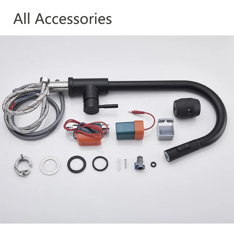 Sensitive Kitchen Pull Out Touch Control Single Handle Nickle/Black Double Modes Spray Head Sensor Faucets
Sensitive Kitchen Pull Out Touch Control Single Handle Nickle/Black Double Modes Spray Head Sensor Faucets