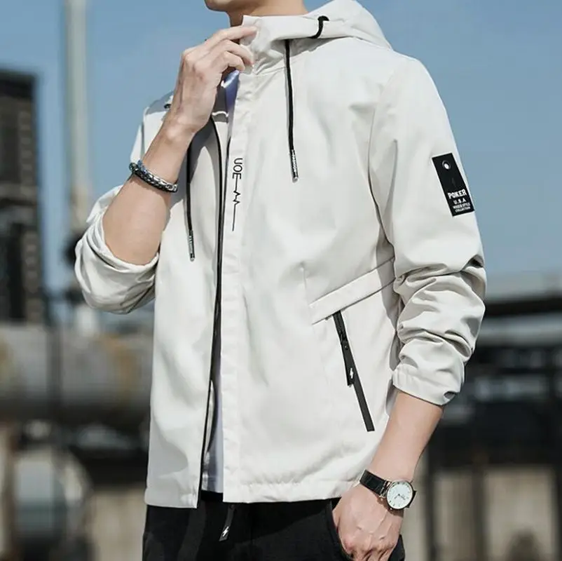 Hooded Jacket for Men 2022 Spring Autumn Bomber Jacket Mens Windbreakers Zipper Coats Casual Sportswear Long Sleeve Jackets Men
Hooded Jacket for Men 2022 Spring Autumn Bomber Jacket Mens Windbreakers Zipper Coats Casual Sportswear Long Sleeve Jackets Men