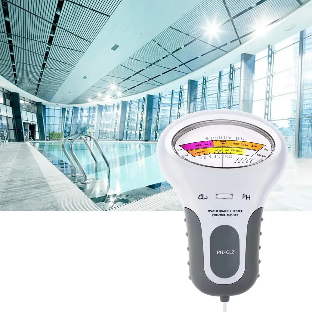 Pool Digital School Laboratory Food 2 in 1 Swimming Pool Acid and Alkali Detection Chlorine Tester PH Meter Aquarium Drinks
Pool Digital School Laboratory Food 2 in 1 Swimming Pool Acid and Alkali Detection Chlorine Tester PH Meter Aquarium Drinks