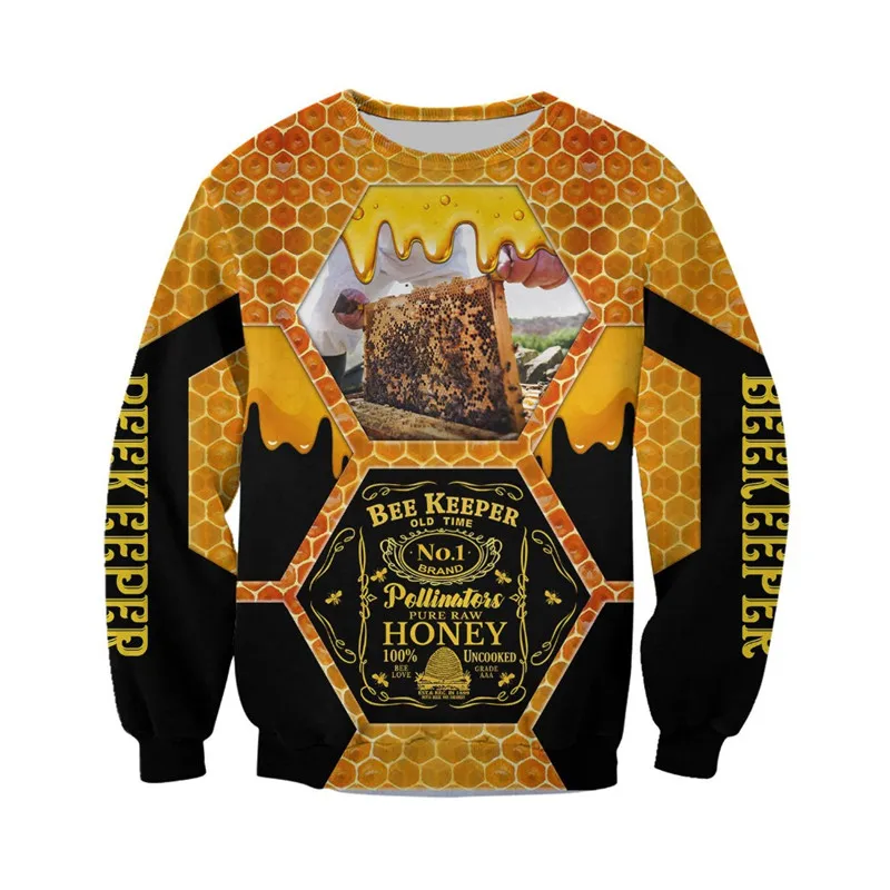 New old beekeeper 3D printing men's Hoodie pure raw honey Harajuku fashion Hoodie Sweatshirt Unisex casual jacket Pullover
New old beekeeper 3D printing men's Hoodie pure raw honey Harajuku fashion Hoodie Sweatshirt Unisex casual jacket Pullover