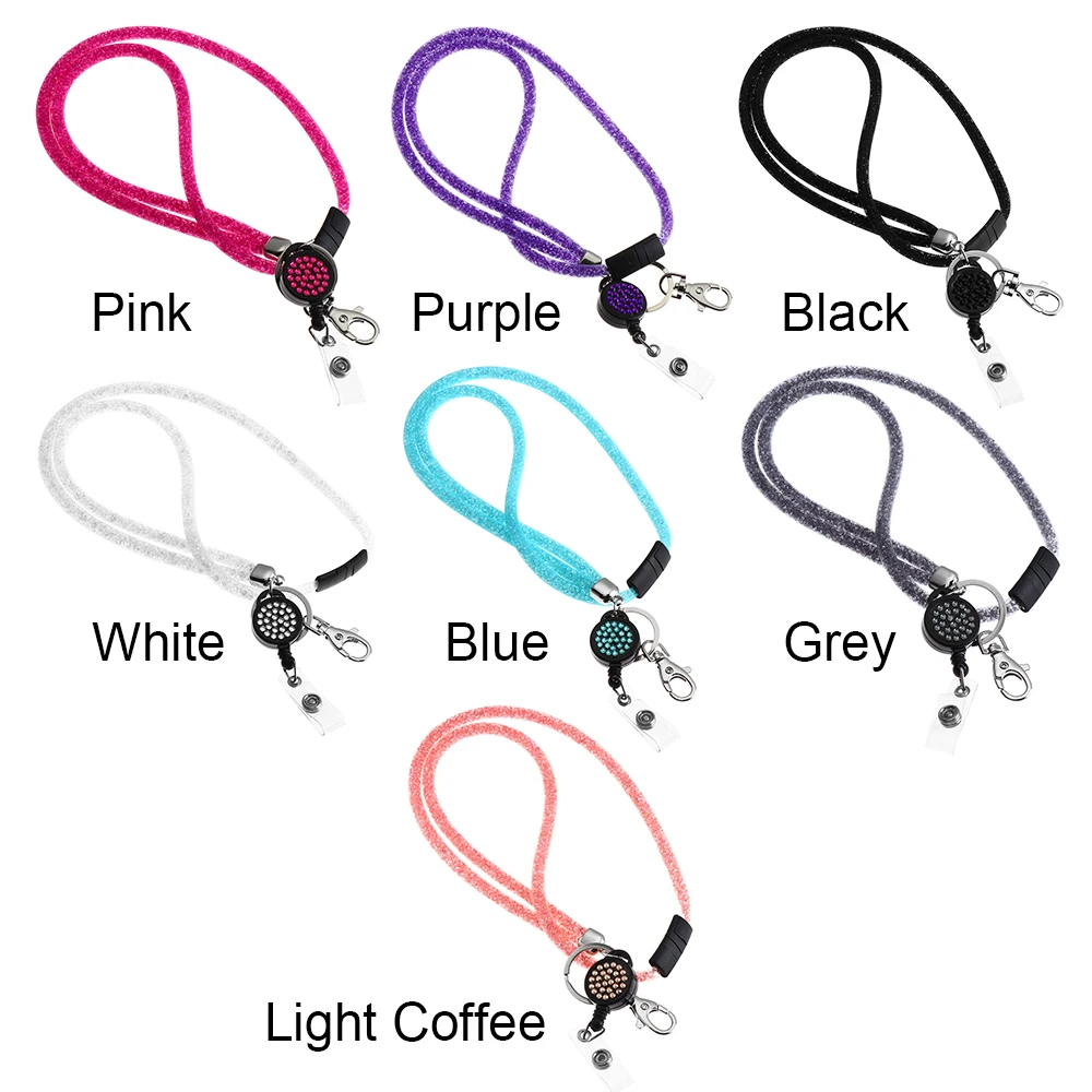 1PC Rhinestone Bling Lanyard Badge ID Card Holder Neck Strap Clip Outdoor Camping Key Holder Mobile Phone Hanging Rope
1PC Rhinestone Bling Lanyard Badge ID Card Holder Neck Strap Clip Outdoor Camping Key Holder Mobile Phone Hanging Rope