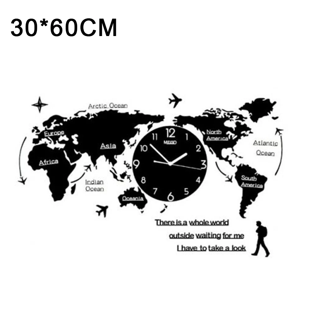 World Map Wall Clock Nordic Modern Minimalist Decoration Acrylic for Home Bedroom Office In Stock
World Map Wall Clock Nordic Modern Minimalist Decoration Acrylic for Home Bedroom Office In Stock