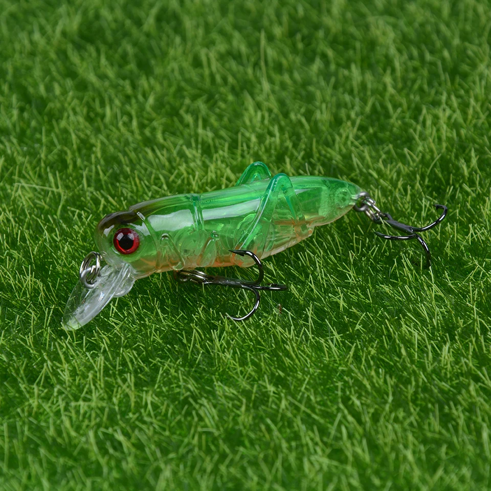 1PCS Small Grasshopper Topwater Bait Hard Fishing Lure 55mm 3.5g Wobblers Lifelike 3D Eye Crankbait Minnow Pesca Tackle
1PCS Small Grasshopper Topwater Bait Hard Fishing Lure 55mm 3.5g Wobblers Lifelike 3D Eye Crankbait Minnow Pesca Tackle