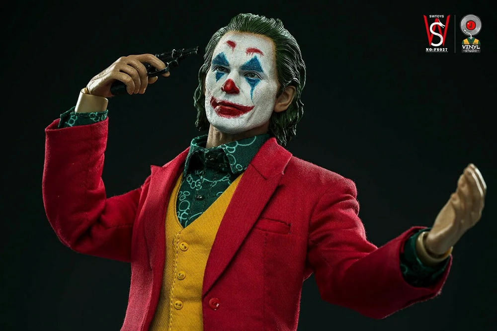 Hot sell FULL SET 1/6 FS027 The ComedianScale SWTOYS VINYL STUDIO-V003 Joker Clown Joaquin Figure Set
Hot sell FULL SET 1/6 FS027 The ComedianScale SWTOYS VINYL STUDIO-V003 Joker Clown Joaquin Figure Set