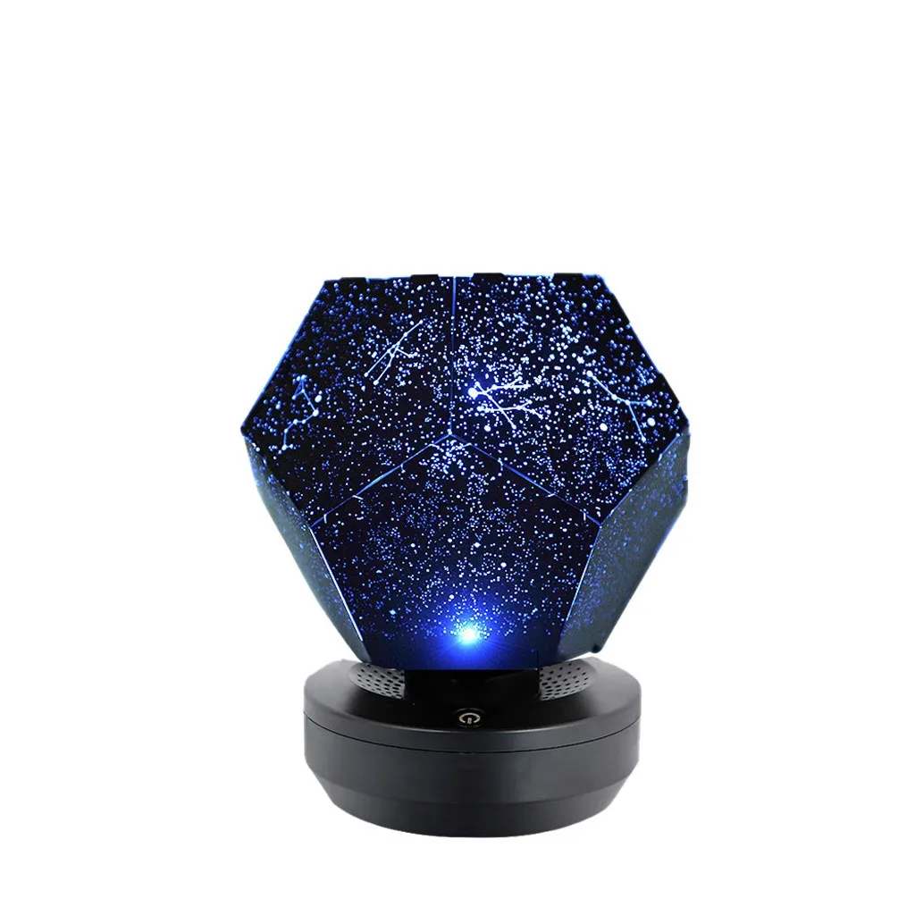 Starry Sky Night Light Planet Magic Projector Earth Universe LED Lamp Colorful Rotate Flashing Star Kids Baby Christmas Gift 125 | Дом и сад