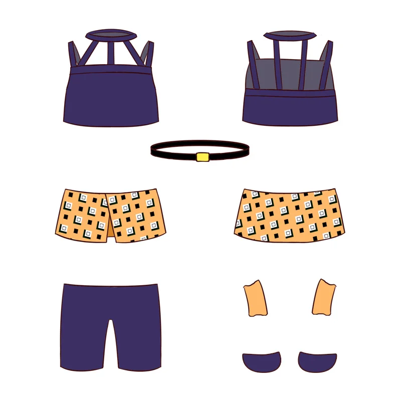 Japan Anime JoJo's Bizarre Adventure Kawaii Plushies Cosplay Change Suit Doll Narancia Dress Up Accessories Clothing Plush Toy
Japan Anime JoJo's Bizarre Adventure Kawaii Plushies Cosplay Change Suit Doll Narancia Dress Up Accessories Clothing Plush Toy