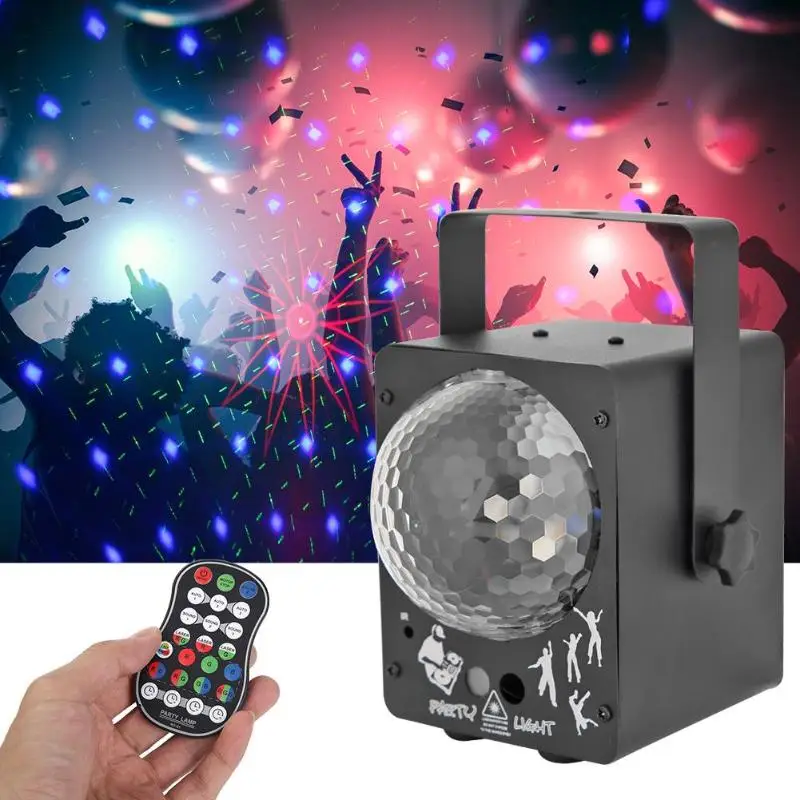 Laser Projector LED Stage Light Sound Activated Disco Ball Lamp for DJ Music Club Dancing Party Effect Lighting
Laser Projector LED Stage Light Sound Activated Disco Ball Lamp for DJ Music Club Dancing Party Effect Lighting