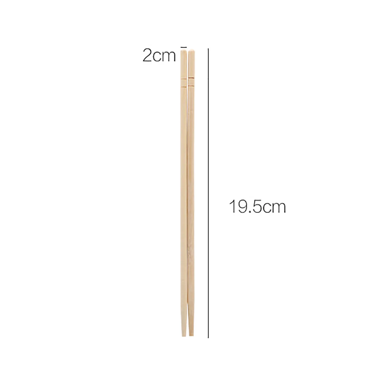 

100Pairs japanese Disposable Bamboo Wood Chopsticks Restaurant Individual Package Chop Sticks Hashi Sushi Food Stick Tableware