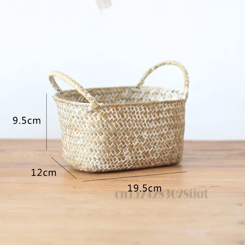 Straw Hand Basket Dry Fruit Snack Storage Basket Sundry Storage Basket Table Top Decoration Ornament Nordic Style
Straw Hand Basket Dry Fruit Snack Storage Basket Sundry Storage Basket Table Top Decoration Ornament Nordic Style