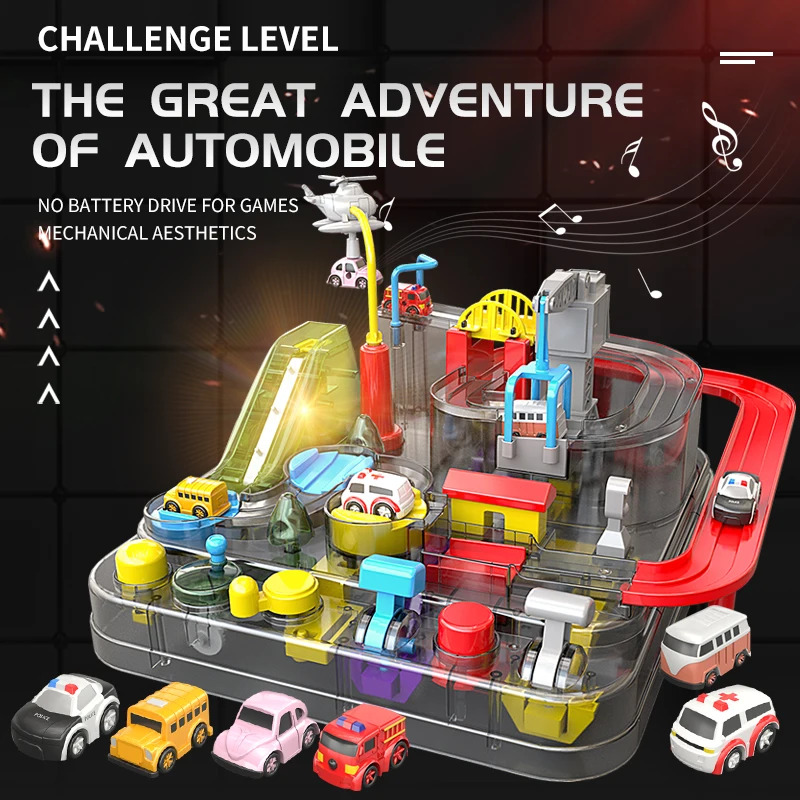 Children's Track Toys Car Get Through Big Adventure Inertia Glide With Timer Track Children's Electric Toy Car Gifts For Child
Children's Track Toys Car Get Through Big Adventure Inertia Glide With Timer Track Children's Electric Toy Car Gifts For Child