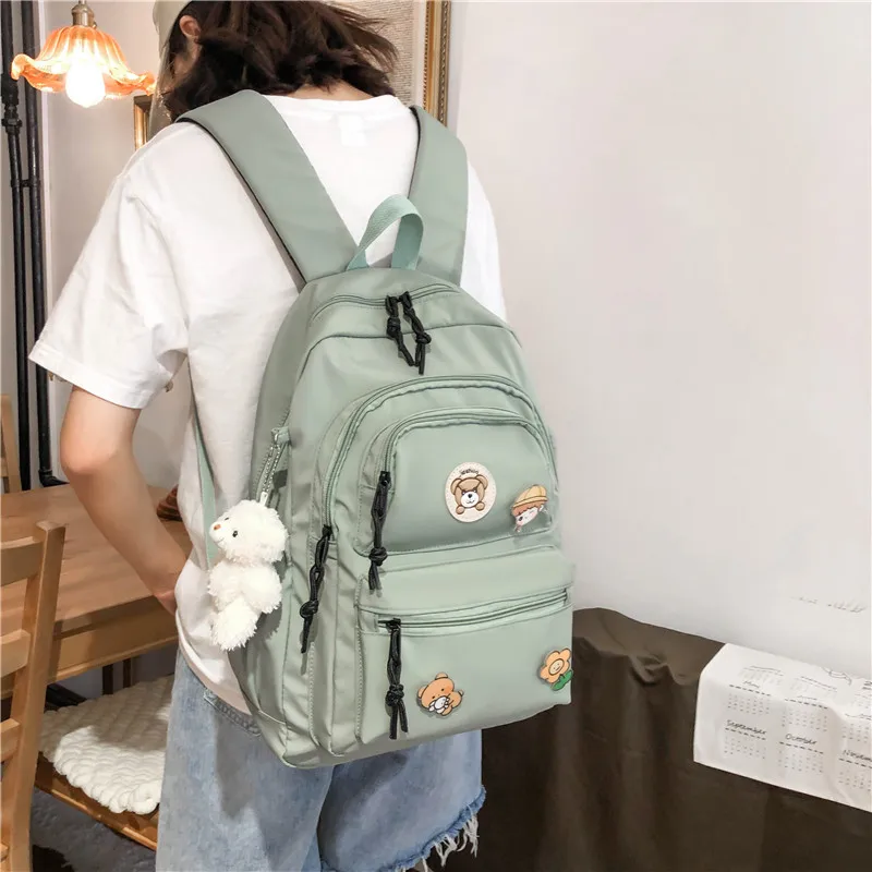 2020 Hot Sell Women Pink Daypack Nylon School Bags for Teenage Girls Cute Bookbag Kawaii Travel Backpack Cartoon Girls Rugzak
2020 Hot Sell Women Pink Daypack Nylon School Bags for Teenage Girls Cute Bookbag Kawaii Travel Backpack Cartoon Girls Rugzak