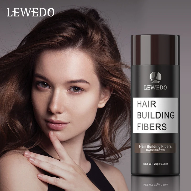 LEWEDO 25g Hair Fibers Keratin Hair Building Fiber Powder Instant Hair Growth Powders Thickening Hair Care Product 3 Colors
LEWEDO 25g Hair Fibers Keratin Hair Building Fiber Powder Instant Hair Growth Powders Thickening Hair Care Product 3 Colors