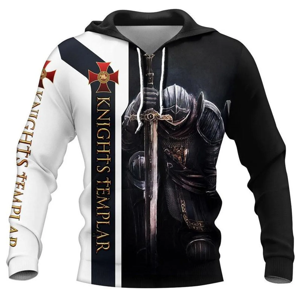 Knights Templar Hoodies For Men 3D All Over Printed Fashion Spring/Autumn Casual Unisex Pullover Hooded Harajuku Streetwear
Knights Templar Hoodies For Men 3D All Over Printed Fashion Spring/Autumn Casual Unisex Pullover Hooded Harajuku Streetwear