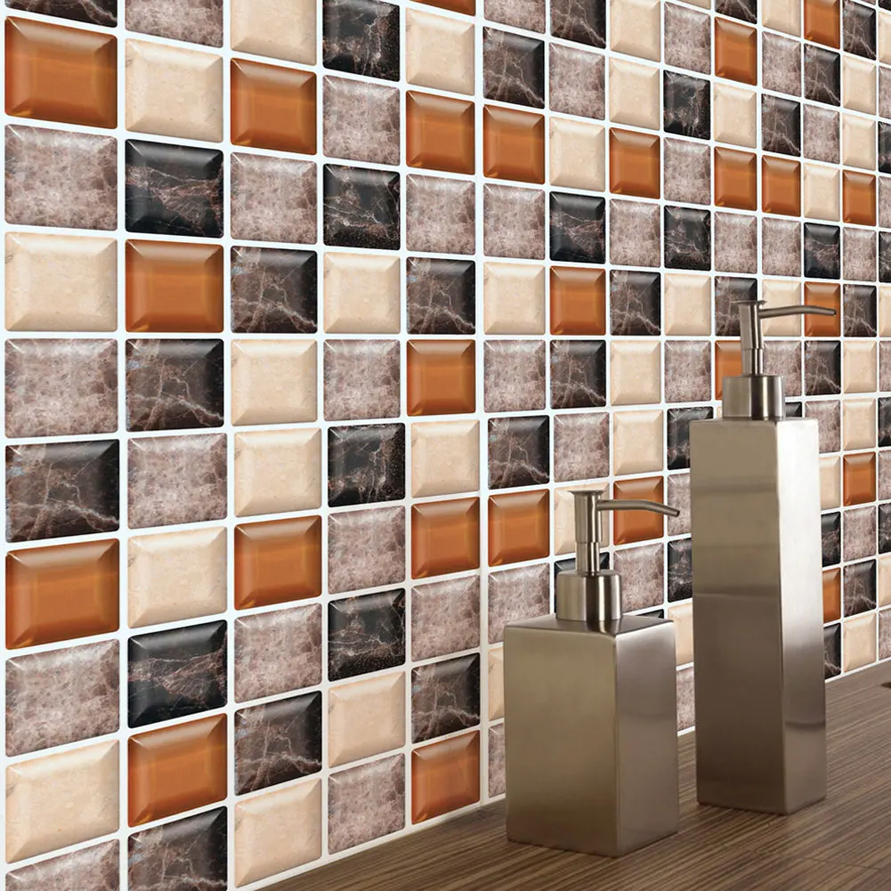 Mosaic Backsplash Stick-on Wall Tiles Home DIY Wall Tiles Peel and Stick Self-Adhesive for Kitchen and Bathroom
Mosaic Backsplash Stick-on Wall Tiles Home DIY Wall Tiles Peel and Stick Self-Adhesive for Kitchen and Bathroom