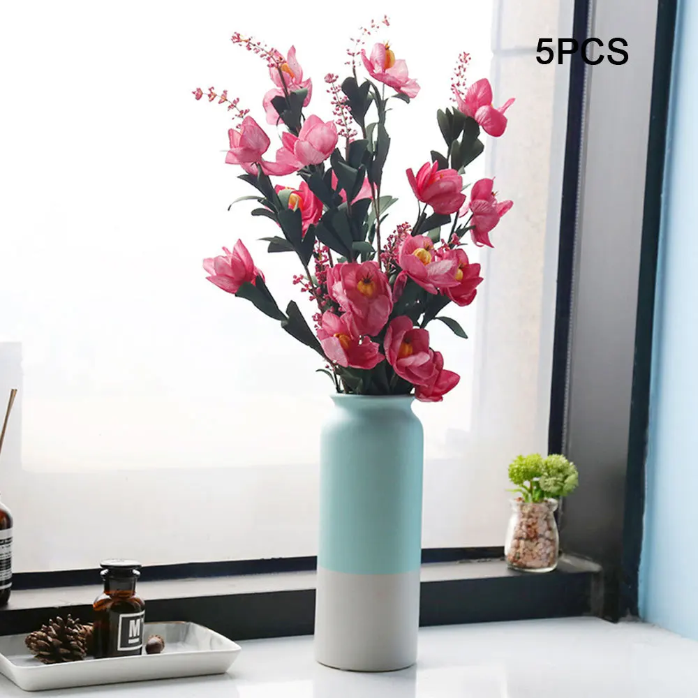 5 Pcs Wedding Artificial Branches Display Bouquet Simulation Flowers Indoor Home Decoration
5 Pcs Wedding Artificial Branches Display Bouquet Simulation Flowers Indoor Home Decoration