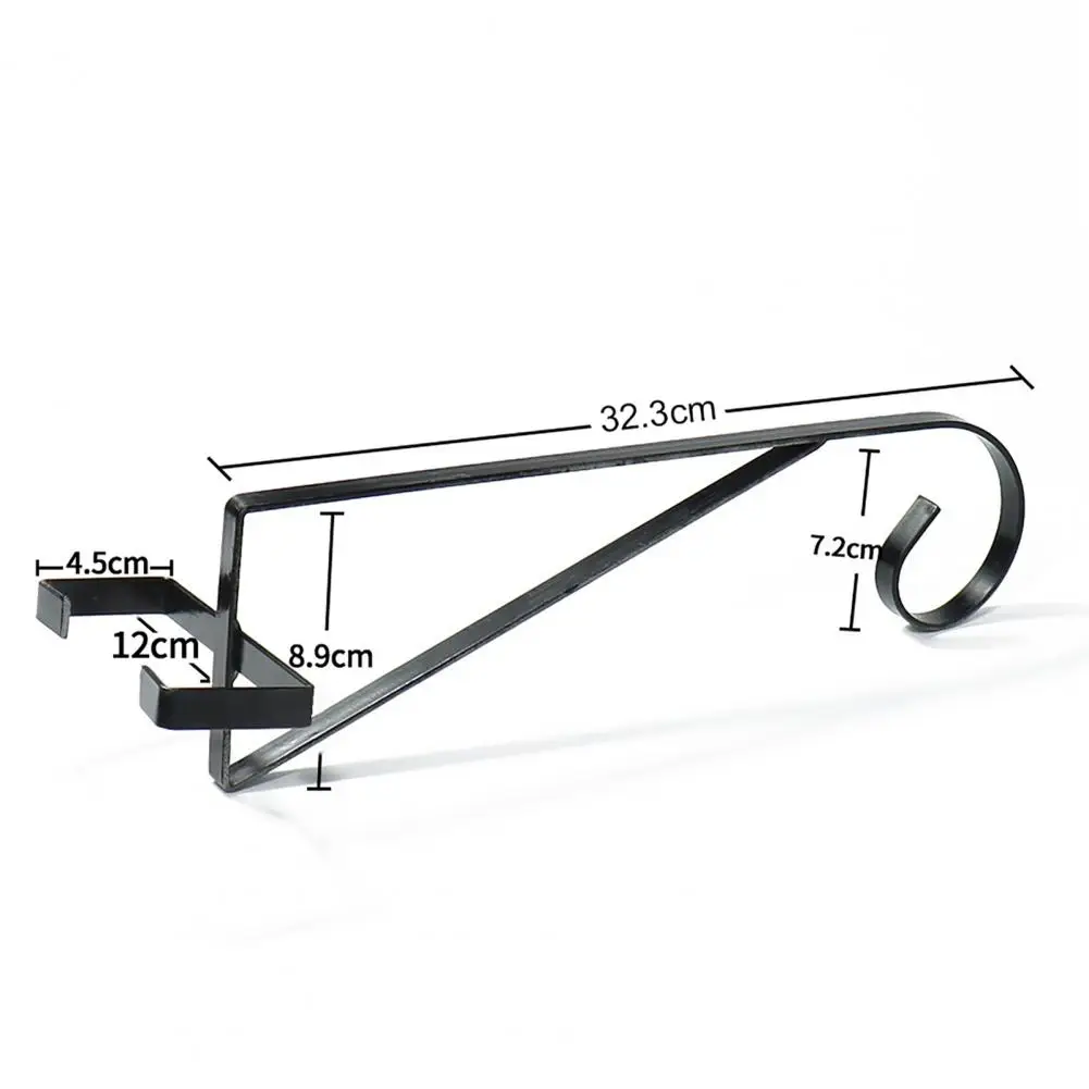 2Pcs Plant Hanger Innovative High Bearing Capacity Aluminum Alloy Easy Installation Curved Flower Basket Bracket for Outdoor
2Pcs Plant Hanger Innovative High Bearing Capacity Aluminum Alloy Easy Installation Curved Flower Basket Bracket for Outdoor