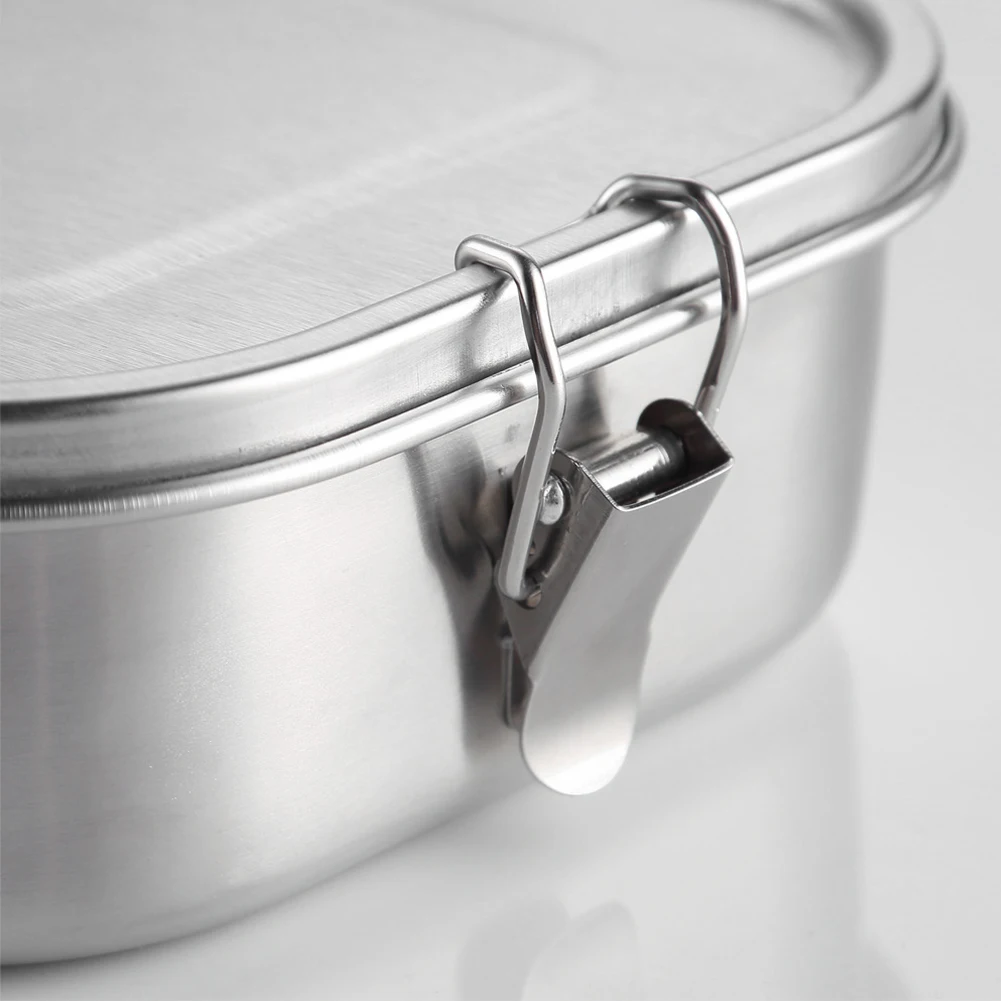 1400ml With 3 Compartments Stainless Steel Food Container Kids Adults Lunch Box Outdoor Picnic Storage Leakproof Dishwasher Safe
1400ml With 3 Compartments Stainless Steel Food Container Kids Adults Lunch Box Outdoor Picnic Storage Leakproof Dishwasher Safe