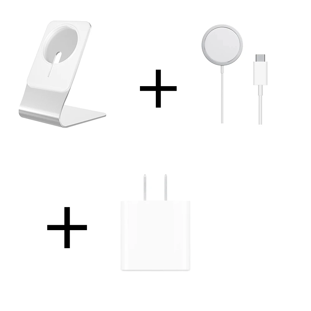 MagSafe Desk Holder Compatible with Apple MagSafe Charger for iPhone 12 12mini 12Pro 12ProMax
MagSafe Desk Holder Compatible with Apple MagSafe Charger for iPhone 12 12mini 12Pro 12ProMax